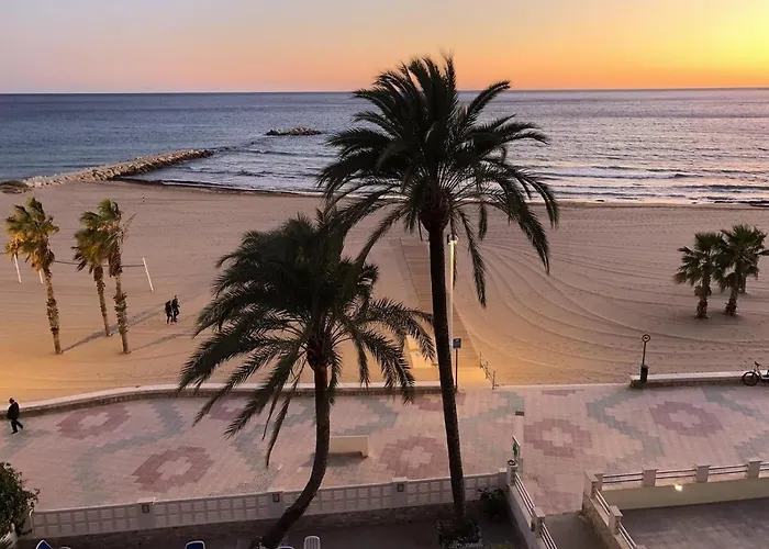 Front Line On The * Calpe