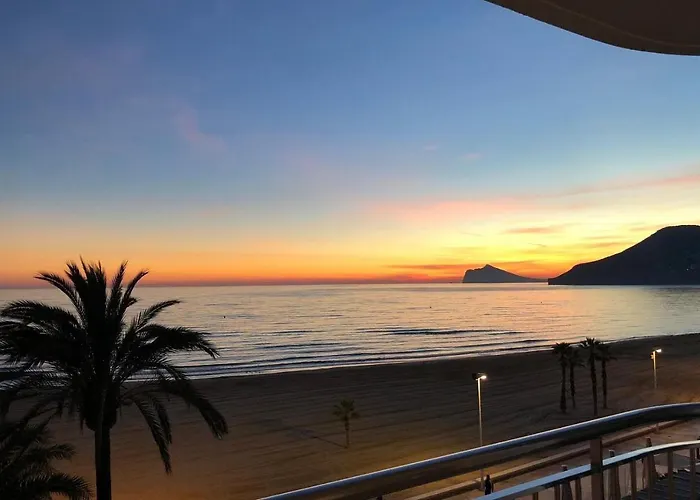 Front Line On The * Calpe